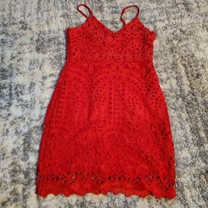 Lulus Lace Mini Dress